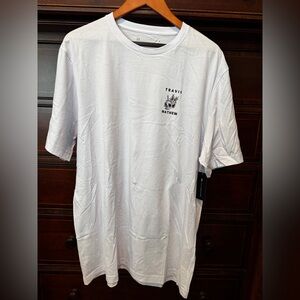 Travis Mathew White Graphic Tee Men’s XXL